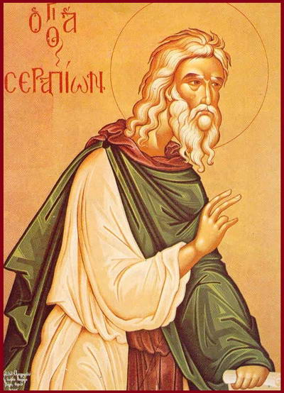 St. Serapion the Sindonite, monk of Egypt (542)