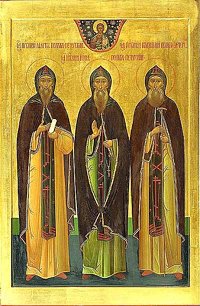 Venerables Jonah (1480) and Mark of the Pskov Caves