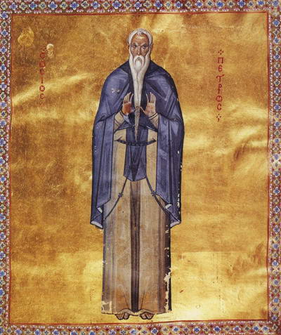 Преп. Петър Галатийски, отшелник до Антиохия Сирийска
