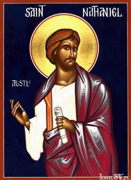 Saint Nathanaël, Apôtre
