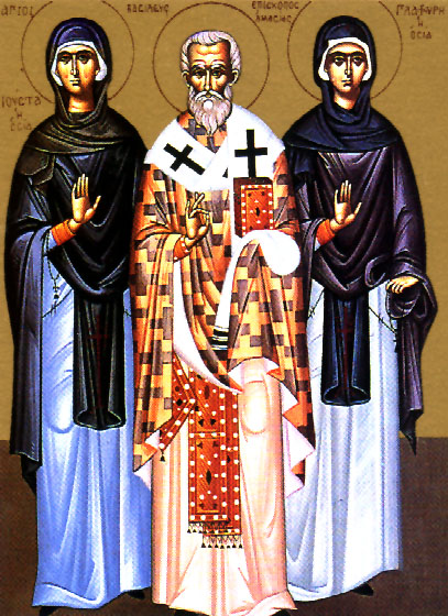 Righteous Virgin Glaphyra of Nicomedia (322)