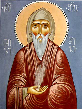 Repose of the Venerable Shio of Mgvime (6th c.) 
