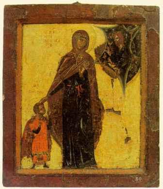 Mártir Cirico y su madre, Julita, de Tarso