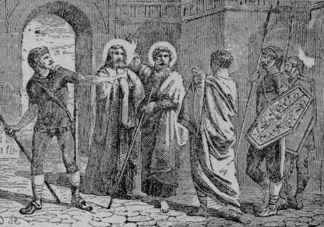 Mártires Adrián y Eubolo, en Cesarea, Capadocia 