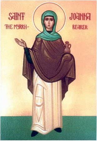 Sainte Jeanne, la Myrophore