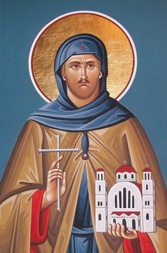 New monk-martyr Cyril of Hilandar, Mt. Athos, who suffered at Thessalonica