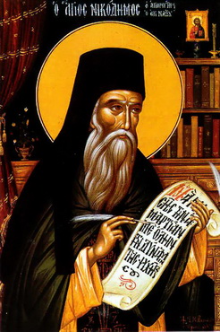 Venerable Nicodemus of Mt. Athos, spiritual writer (1809)