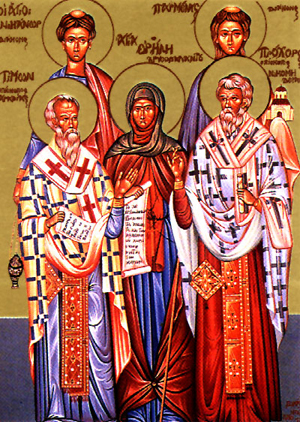 Santi Procoro, Nicanore, Timone e Parmenas, apostoli e diaconi