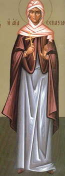 Martyr Sebastiana of Heraclea in Thrace (86)