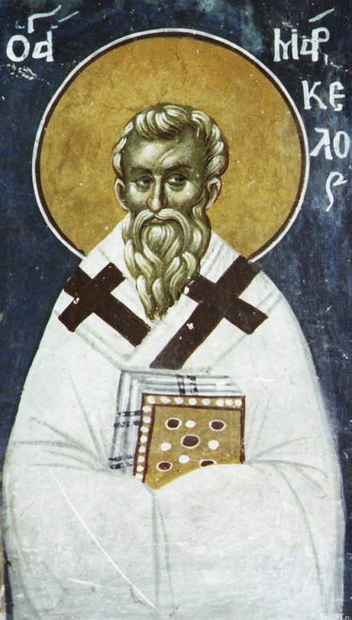 მღვდელმოწამე მარკელე, აპამეელი ეპისკოპოსი (+დაახლ. 389)