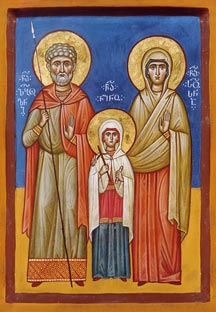 ღირსი ზაბულონი და სოსანა, წმიდა მოციქულთასწორი ნინოს მშობლები (IV)