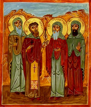 Свети мученици Шио Нови, Давид, Гаврил и Павле 1696)