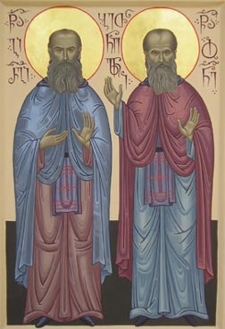 St. Ioane (Maisuradze) (1957) and St. Giorgi-Ioane (Mkheidze), (1960), confessors, of Georgia