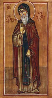 St. Onuphrius the Wonderworker of Garesja, Georgia (18th c.)