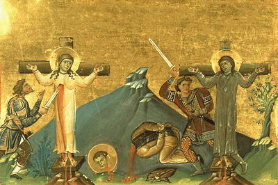 The Holy Martyrs Martha and Mary and their brother Lycarion