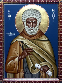 Преподобный Моисей Мурин, иеромонах