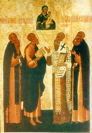 San Sabas, abad del Monasterio Krypetsky ( Pskov )