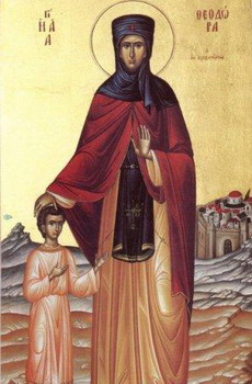 Sf. Cuvioase Theodora