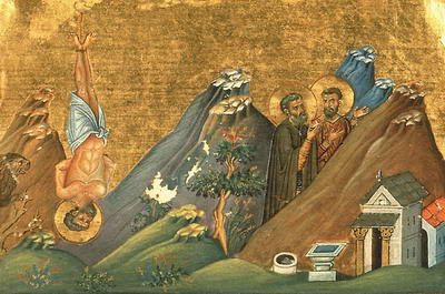 Mártir Zosimas, los ermitaños de Cilicia