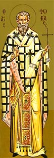 მღვდელმოწამე ფოკა, სინოპელი ეპისკოპოსი (+117)