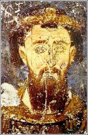St Stephen, King of Serbia, the First-Crowned (Simon the Monk)
