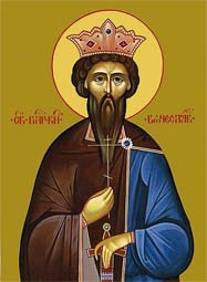 The Holy Martyr Vatsfav (Wenceslas), King of the Czechs