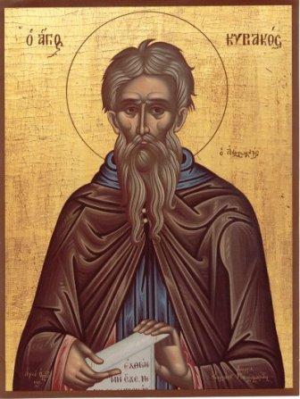 Our Holy Father Cyriacus the Solitary