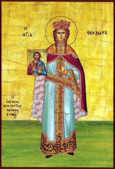Pyhä Theodora Bysantin keisarinna