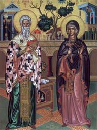 St Cyprien et Ste Justine