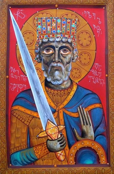 Sf. Ini Elesbaan [Elezvoi], Regele Etiopiei