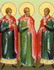 Santi Teodoro di Smolensk (†1299) e i suoi figli Davide e Costantino , taumaturghi