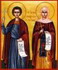 Saints martyrs Castor et Agathange