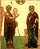 Hll. Pelagia, Märtyrerin, und Theodosia, Märtyrerin, und Dula, Märtyrerin in Nikomedien 